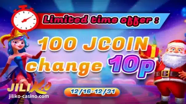 JILIKO Limited time offer: 100 JCOIN change 10