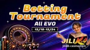 JILIKO bet on the tournament get a bonus of 1288
